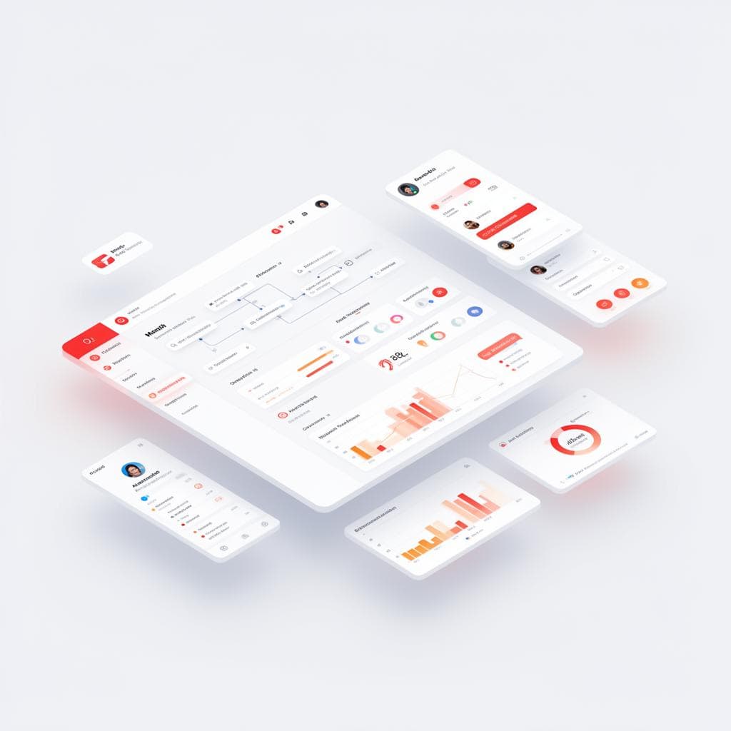 Giao diện dashboard và nền tảng automation do DIGINIX xây dựng